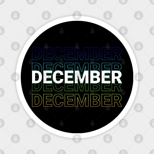 born in December Magnet by car lovers in usa